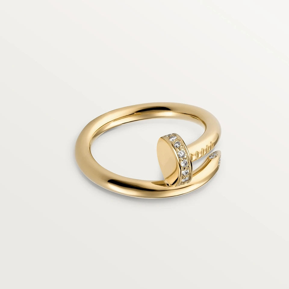 [⭐Novea]JUSTE RING 2.65MM GOLD DIAMOND
